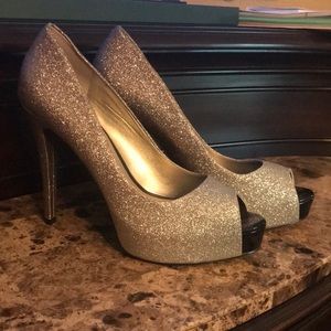 Silver Bling Pumps